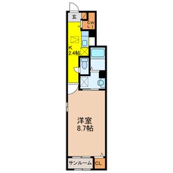 スカイ　フラワーの物件間取画像